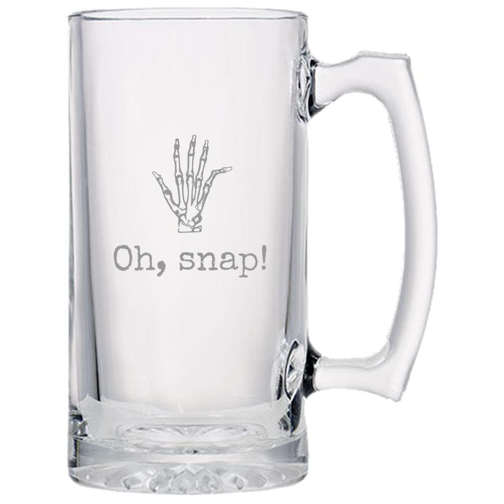Orthopedic Beer Mug Orthopedist Gift Chiropractor Gift Orthopedic Surgeon Radiology Gift Oh Snap Graphic Tee – Soft Feel · Great Gift For Fans