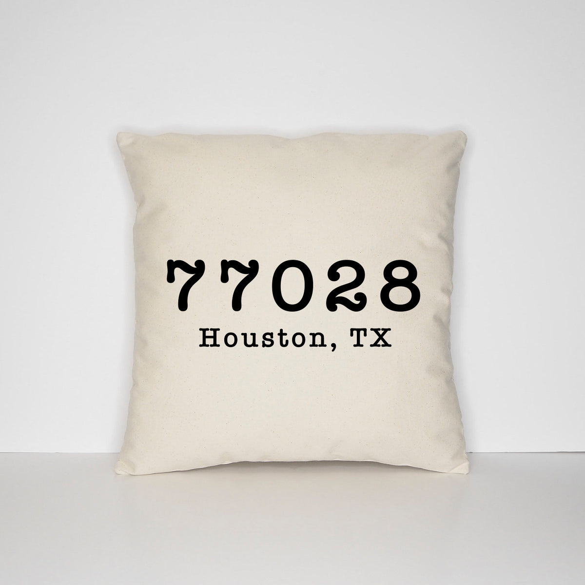 Personalized Zip Code Pillow Case Custom Housewarming Gift Graphic Tee – Warm & Stylish · Great Gift For Fans