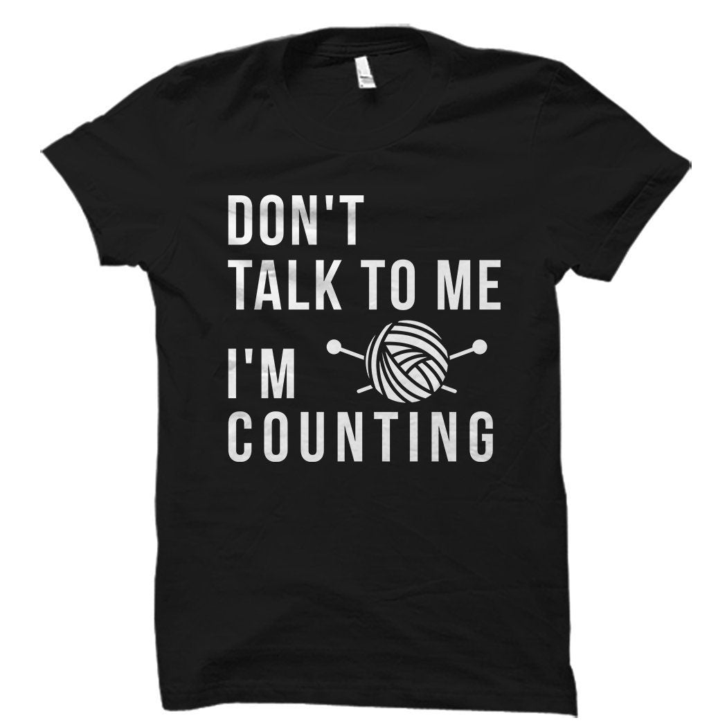 Knitting Gift Knitting Shirt Crocheter Shirt Crocheter Gift Crochet Gift Crochet Shirt Yarn Shirt Yarn Gift OS1912 Graphic Tee – Aesthetic Look · Trending Graphic Apparel