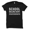 School Secretary Gift for School Secretary Shirt for School Secretary Elementary School Secretary Gift High School Secretary Gift OS1588 Graphic Tee – Soft Feel · High-Quality Print