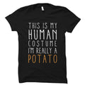 Funny Potato Shirt for Potato Fan Potato Gift for Potato Lover Shirt Funny Potato Gift for Friend Sweet Potato Gift Im Really Potato OS1213 Graphic Tee – Cozy Vibes · Perfect For Daily Wear