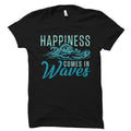 Happiness Comes In Waves Shirt Surfer Shirt Surfer Gift Surfing Shirt Surfing Gift Ocean Shirt Beach Shirt Lake Shirt OS1253 Graphic Tee – Everyday Comfort · Perfect For Daily Wear