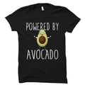 Powered by Avocado Shirt Avocado TShirt Avocado Lover Gift Vegan Gift Vegan Shirt Health Conscious Gift Vegetarian Shirt OS2868 Graphic Tee – Premium Graphic · Perfect For Daily Wear