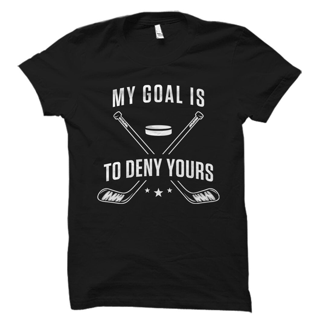 Funny Goalie Shirt Ice Hockey Shirt Ice Hockey Gift Ice Hockey Fan Ice Hockey Coach Gift Ice Hockey Player Shirt Ice Hockey OS1301 Graphic Tee – Aesthetic Look · Great Gift For Fans
