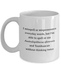 Anthropologist Gift Idea Funny Anthropology Mug Anthropology Nerd Without Thinking Twice Graphic Tee – Premium Graphic · High-Quality Print