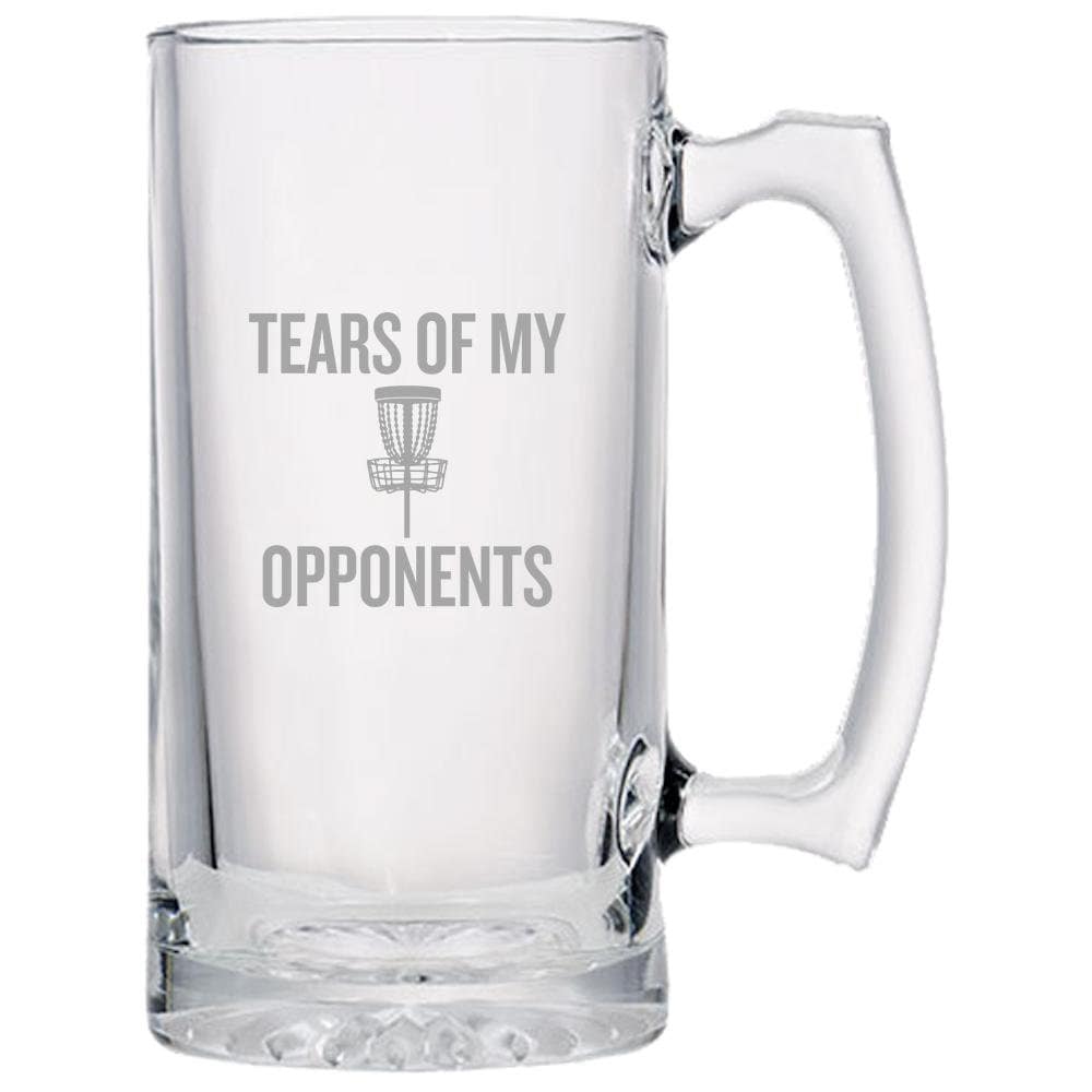 Disc Golf Beer Mug Disc Golfer Gift Frolf Tears Of My Opponents Graphic Tee – Cozy Vibes · Top Pick For Any Outfit