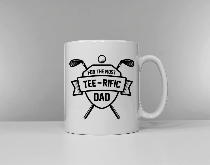 Golf Coffee Mug For The Most TeeRific Dad Father39s Day Gift Graphic Tee – Soft Feel · Top Pick For Any Outfit