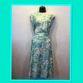 WV012 Vintage blue flower print day dress Graphic Tee – Everyday Comfort · Top Pick For Any Outfit