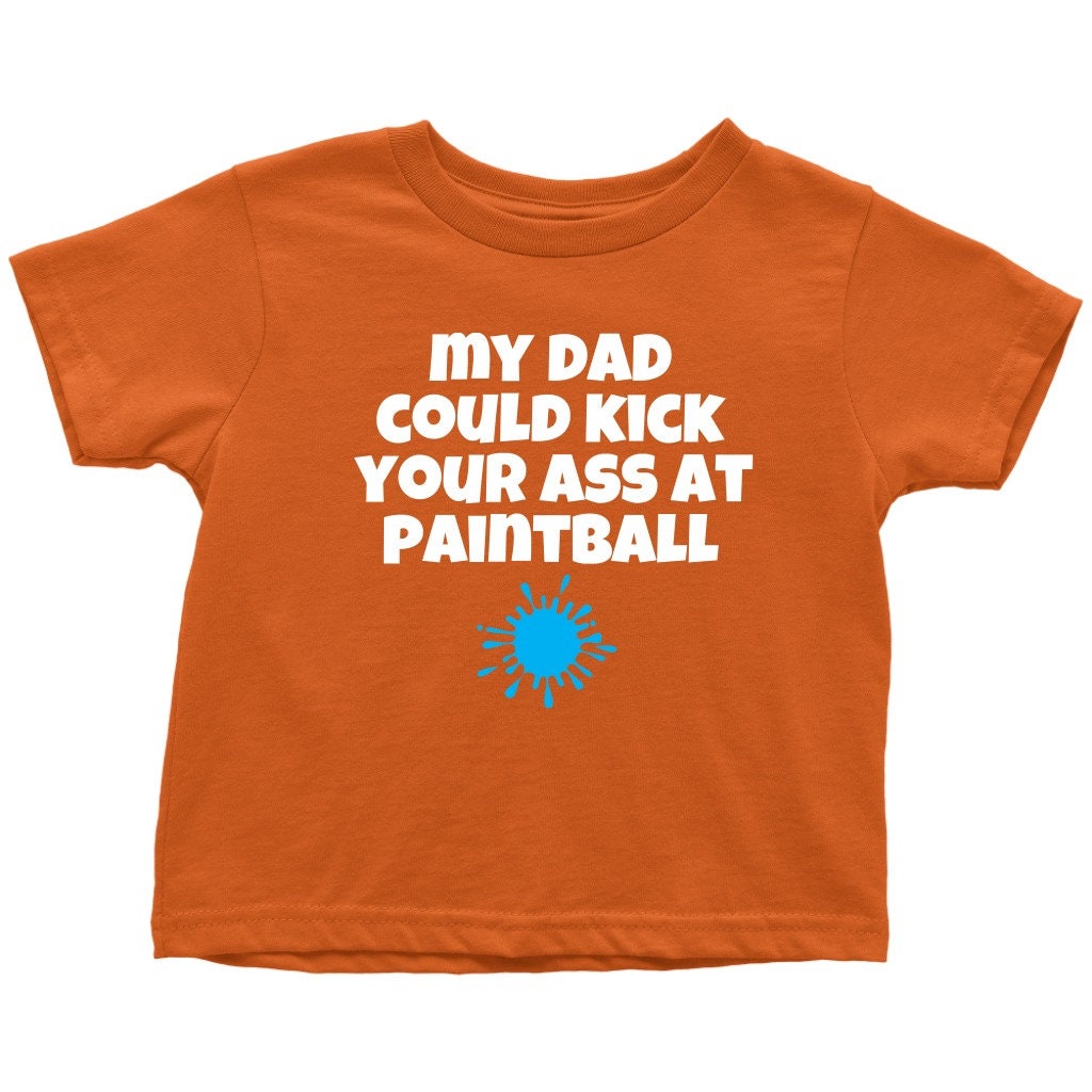Paintball Toddler Shirt Cute Toddler Tee Paintball Dad Many Sizes And Colors All Cotton Graphic Tee – Warm & Stylish · Perfect For Daily Wear