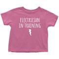 Cute Electrician Toddler Shirt Toddler Tee Electrician In Training Birthday Gift Many Sizes And Colors All Cotton Graphic Tee – Cozy Vibes · Top Pick For Any Outfit