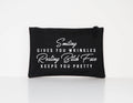 Makeup Bag Cosmetic Bag Makeup Artist Gift Resting Bitch Face Keeps You Pretty Makeup Cosmetic Accessory Pouch Gift For Her Tote Bag – Fan Favorite · Perfect For Daily Wear
