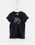 Unicorn TShirt Unicorn Head Shirt Geometric Unicorn TShirt Unicorn Shirts Unicorn Gift Unicorn Head TShirt Graphic Tee – Bold Style · High-Quality Print
