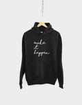 Make It Happen Hoodie Motivation Hooded Sweater Inspiration Jumper Yoga Gift Hoodie – Aesthetic Look · High-Quality Print