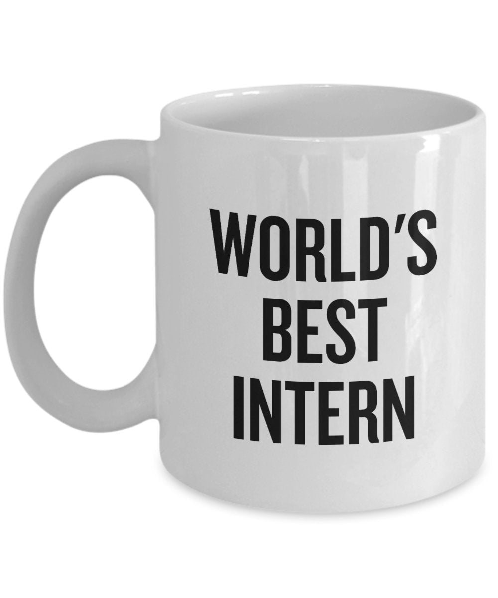 Funny Intern Mug Intern Coffee Mug Internship Gift Intern Gift Idea World39s Best Intern Graphic Tee – Everyday Comfort · Must-Have Style