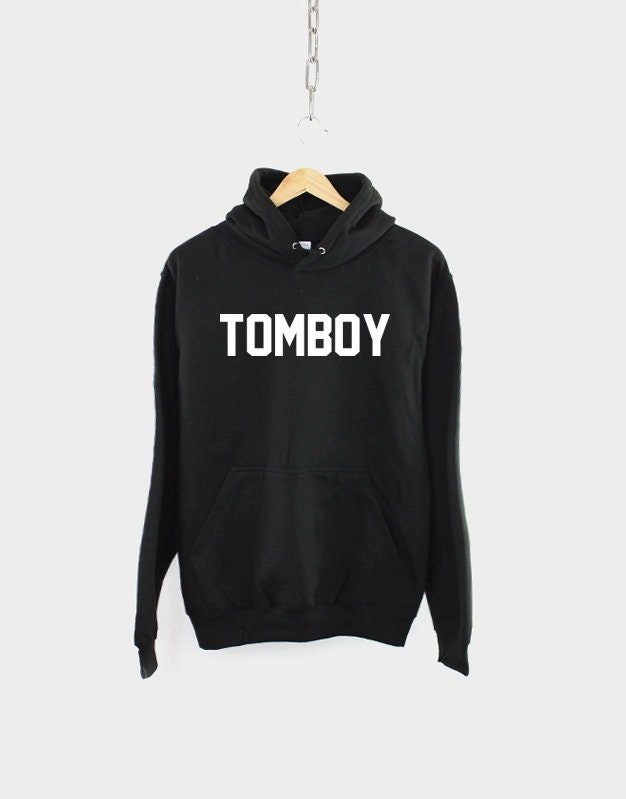 Tomboy Hoodie Tom Boy Hoody Gift For Tomboy Proud Lesbian Hoodie Gay Woman Gift Womens Gay Pride Hoodie Hoodie – Premium Graphic · Trending Graphic Apparel
