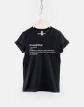 Snaughling TShirt Dictionary Excerpt Snorting Laughing Funny Slogan TShirt Graphic Tee – Soft Feel · Top Pick For Any Outfit