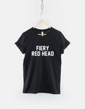 Red Head Ginger Hair TShirt Fiery Red Head Shirt Graphic Tee – Soft Feel · Great Gift For Fans