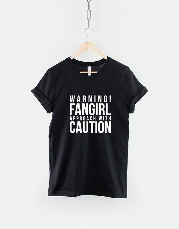 Crazy Fangirl Band TShirt Graphic Tee – Everyday Comfort · High-Quality Print