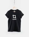 Oh Crop Graphic Designer Photographer TShirt Graphic Tee – Feel-Good Design · Trending Graphic Apparel