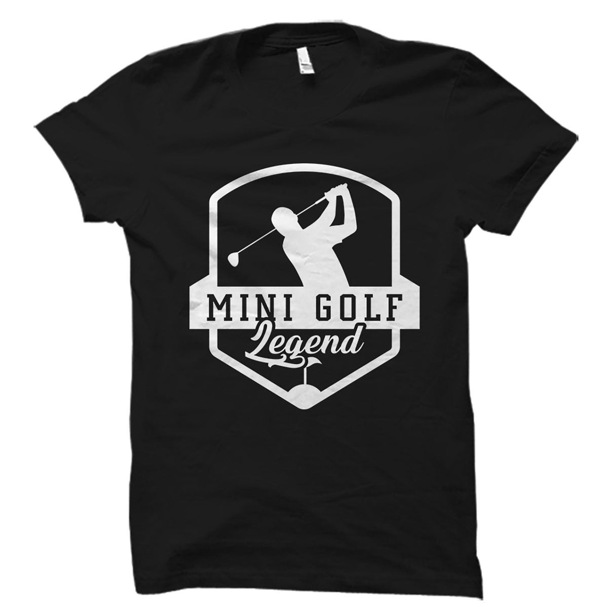 Mini Golf Gift Mini Golf Shirt Miniature Golf Mini Golf Legend Mini Golf Winner Gift Mini Golf Champion Golfing Shirt OS5773 Graphic Tee – Warm & Stylish · Perfect For Daily Wear