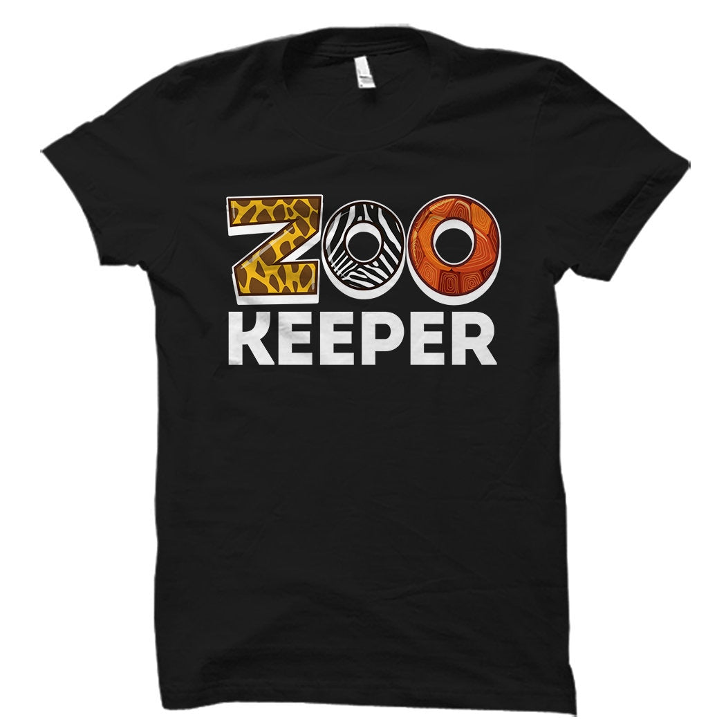 Zoo Keeper Shirt Zoo Keeper Gift Zoo Keeper Costume Zoo Shirt Zoo Gift Animal Shirt Animal Gift Zoo Keeper Gift Idea OS1450 Graphic Tee – Cozy Vibes · High-Quality Print