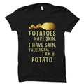 Funny Potato Shirt Potato Lover Gift Potato Costume Potato TShirt I Love Potatoes OS5847 Graphic Tee – Bold Style · Perfect For Daily Wear