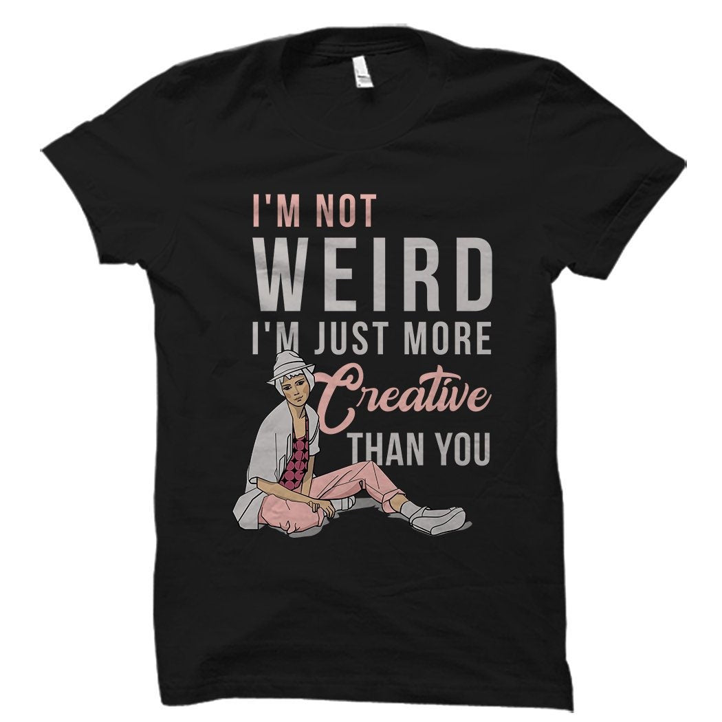 Creative Person Gift Creative Person Shirt Creative Shirt Creative Gift Artist Shirt Artist Gift Drawing Shirt Illustrator OS2905 Graphic Tee – Feel-Good Design · High-Quality Print