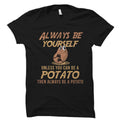 Funny Potato Shirt Potato Gift Potato Costume Potato Lover Gift Potato TShirt OS1493 Graphic Tee – Feel-Good Design · Great Gift For Fans