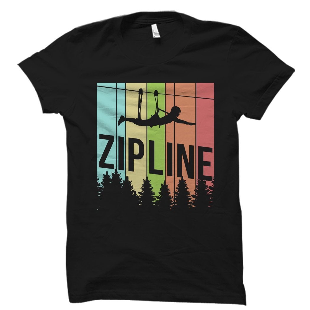 Zipline Shirt Zipline Gift Ziplining Shirt Ziplining Gift Zipline Instructor Gift Zipline Instructor Shirt Zipline Enthusiasts OS1891 Graphic Tee – Aesthetic Look · Must-Have Style