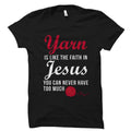 Yarn Shirt Knitting Shirt Weaving Shirt Crochet Shirt Knitting Gift Weaving Gift Crochet Gift Jesus Shirt Jesus Gift OS5572 Graphic Tee – Premium Graphic · Top Pick For Any Outfit