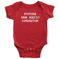 Ham Radio Baby Onepiece Amateur Radio Baby Bodysuit Funny Ham Radio Baby Gift Future Ham Radio Operator Graphic Tee – Soft Feel · Perfect For Daily Wear