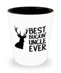 Funny Hunting Shot Glass Gift for Uncle Best Buckin39 Uncle Ever Hunting Gift Graphic Tee – Aesthetic Look · Trending Graphic Apparel