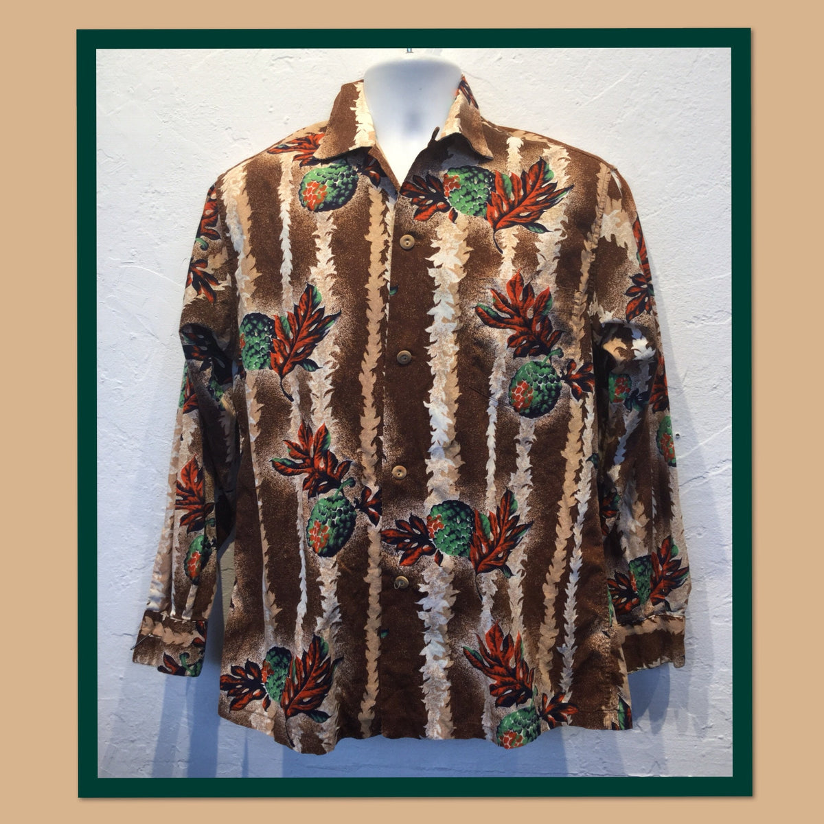 HS050 Vintage long sleeve cotton Hawaiian shirt Graphic Tee – Fan Favorite · Top Pick For Any Outfit