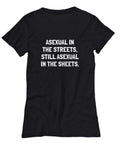 Asexual Shirt Asexual Pride Gift Asexuality Gift Asexual In The Streets Women39s Tee Graphic Tee – Cozy Vibes · High-Quality Print