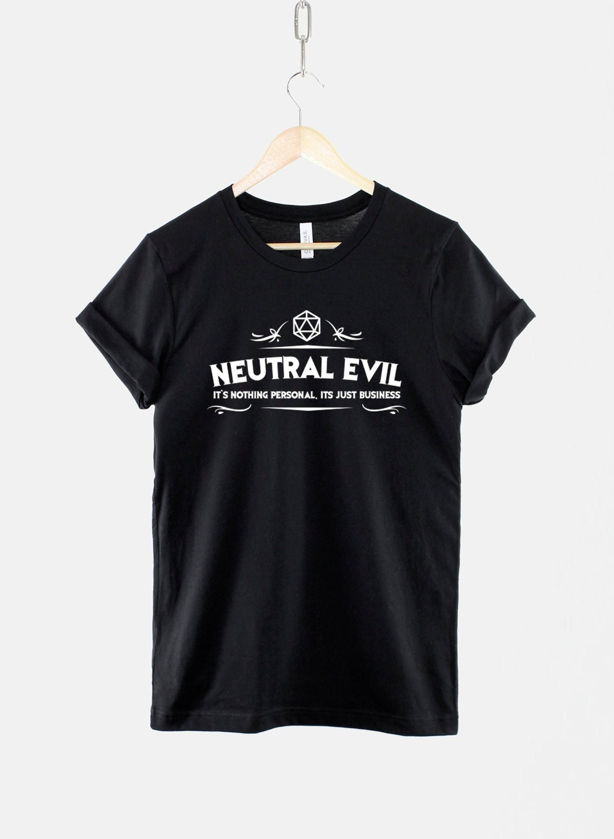 Neutral Evil TShirt D and D TShirt Dungeons And Dragons TShirt Neutral Evil Gift D and D Alignment TShirt Graphic Tee – Cozy Vibes · Must-Have Style