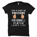 Handball Player Gift Handball Shirt Handball Gift Handball Player Shirt Handball Coach Shirt Handball Coach Shirt Handball OS1966 Graphic Tee – Soft Feel · Perfect For Daily Wear
