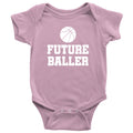 Basketball Baby Bodysuit Basketball Player Baby Gift Basketball Baby Onepiece Future Baller First Birthday or Baby Shower Gift Graphic Tee – Fan Favorite · Great Gift For Fans