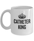 Urology Coffee Mug Funny Urologist Gift Catheter King Graphic Tee – Bold Style · High-Quality Print