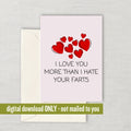 Funny Printable Valentine Digital Download Valentine Card Valentine39s Day or Anniversary Card Hate Your Fars Graphic Tee – Cozy Vibes · Top Pick For Any Outfit