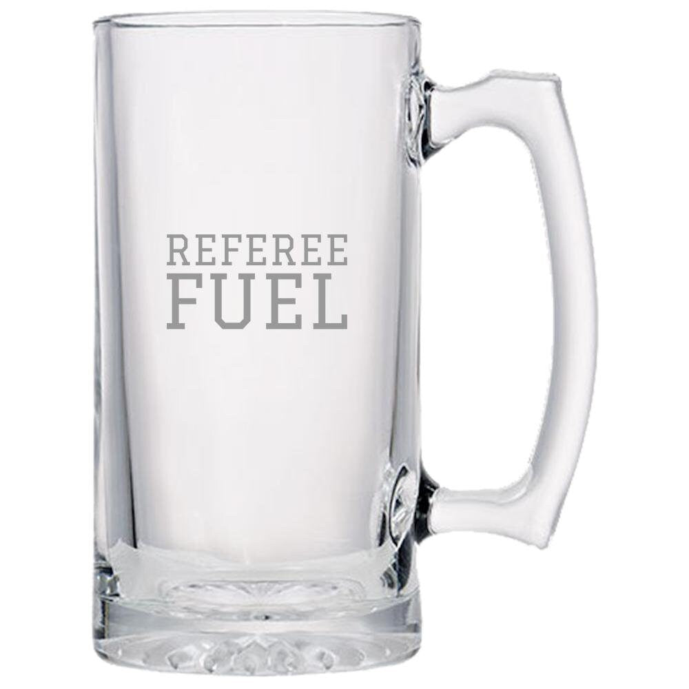 Funny Referee Beer Mug Referee Gift Idea Referee Fuel Beer Glass Graphic Tee – Premium Graphic · Top Pick For Any Outfit