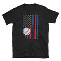 Baseball Bat American Flag TShirt USA Patriotic Gift Graphic Tee – Easygoing Wear · Must-Have Style