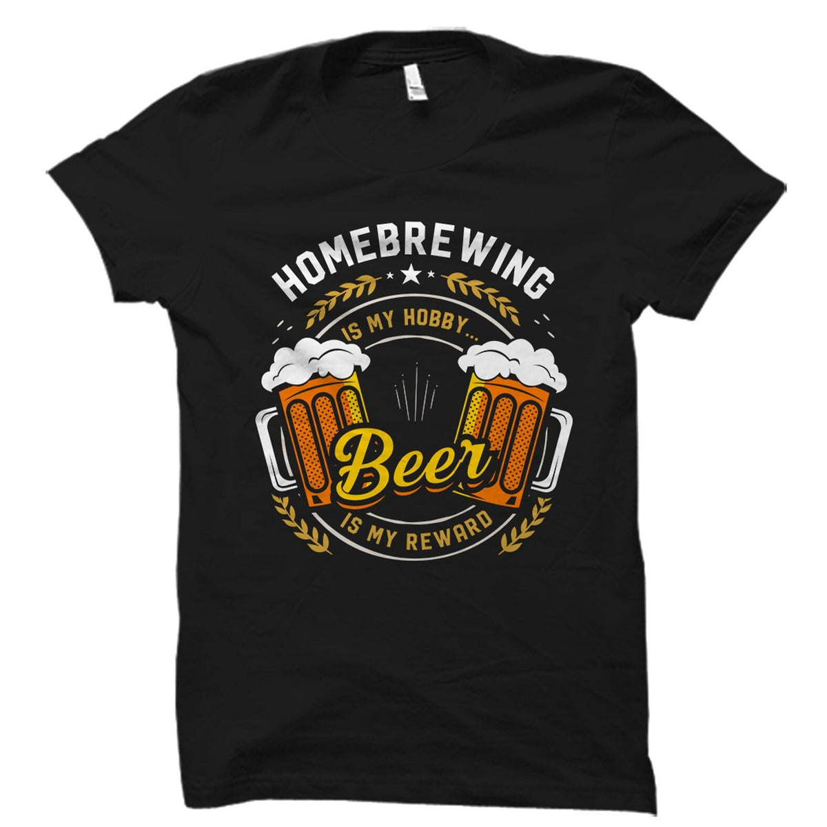 Beer Brewer Gift Homebrewing Shirt Craft Beer Brewing Gift Craft Beer Drinker Shirt Beer Brewing Shirt Craft Beer Lover Shirt OS2574 Graphic Tee – Everyday Comfort · High-Quality Print