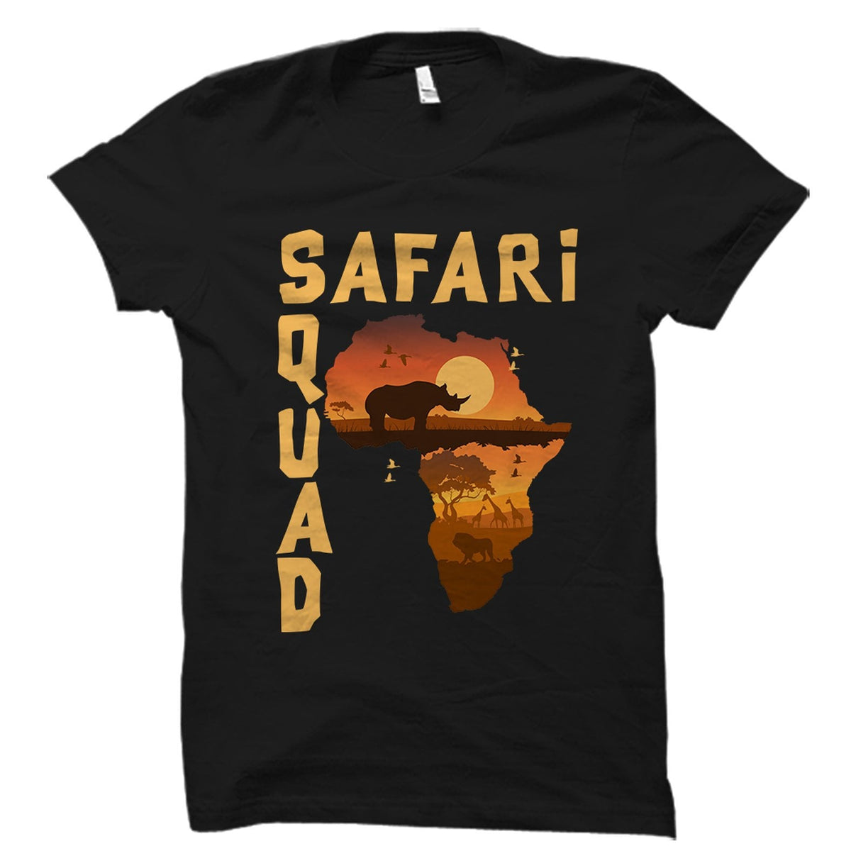 Safari Squad Shirt Safari TShirt Safari Gift Safari Vacation Safari Trip Shirt Safari Driver Safari Adventure OS1572 Graphic Tee – Aesthetic Look · Perfect For Daily Wear