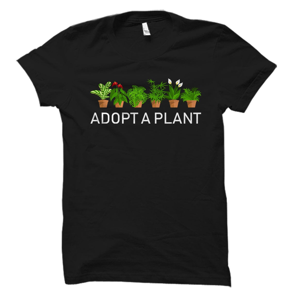 Adopt A Plant Shirt Botanist Shirt Botanist Gift Botany Shirt Garden Shirt Gardener Shirt Gardener Gift Gardening Shirt OS1663 Graphic Tee – Soft Feel · Top Pick For Any Outfit
