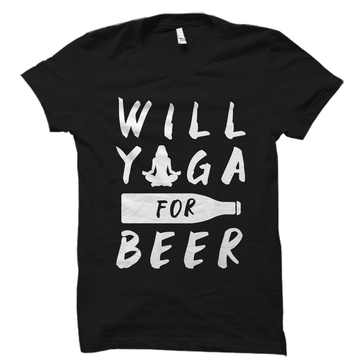 Will Yoga For Beer Shirt Funny Yoga Shirt Yoga Instructor Shirt Yoga Gift Yoga TShirt Yogi Shirt Yogi Gift Yoga Instructor OS2205 Graphic Tee – Premium Graphic · Top Pick For Any Outfit