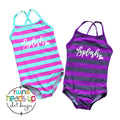 Toddler Twin Girls Swimsuits Coordinating Matching Kids Girl Sibling Twins Swim Suits Trendy Splish Splash Beach Pool Party Twin Gift Graphic Tee – Feel-Good Design · Top Pick For Any Outfit