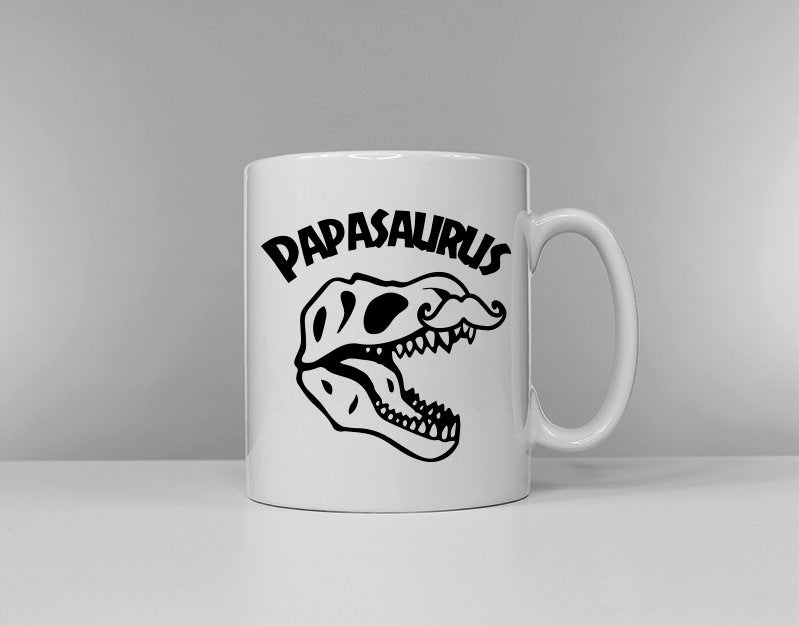 Papasaurus Dad Mug Coffee Mug Gift For Dad Birthday Gift Fathers Day Gifts Graphic Tee – Feel-Good Design · Great Gift For Fans