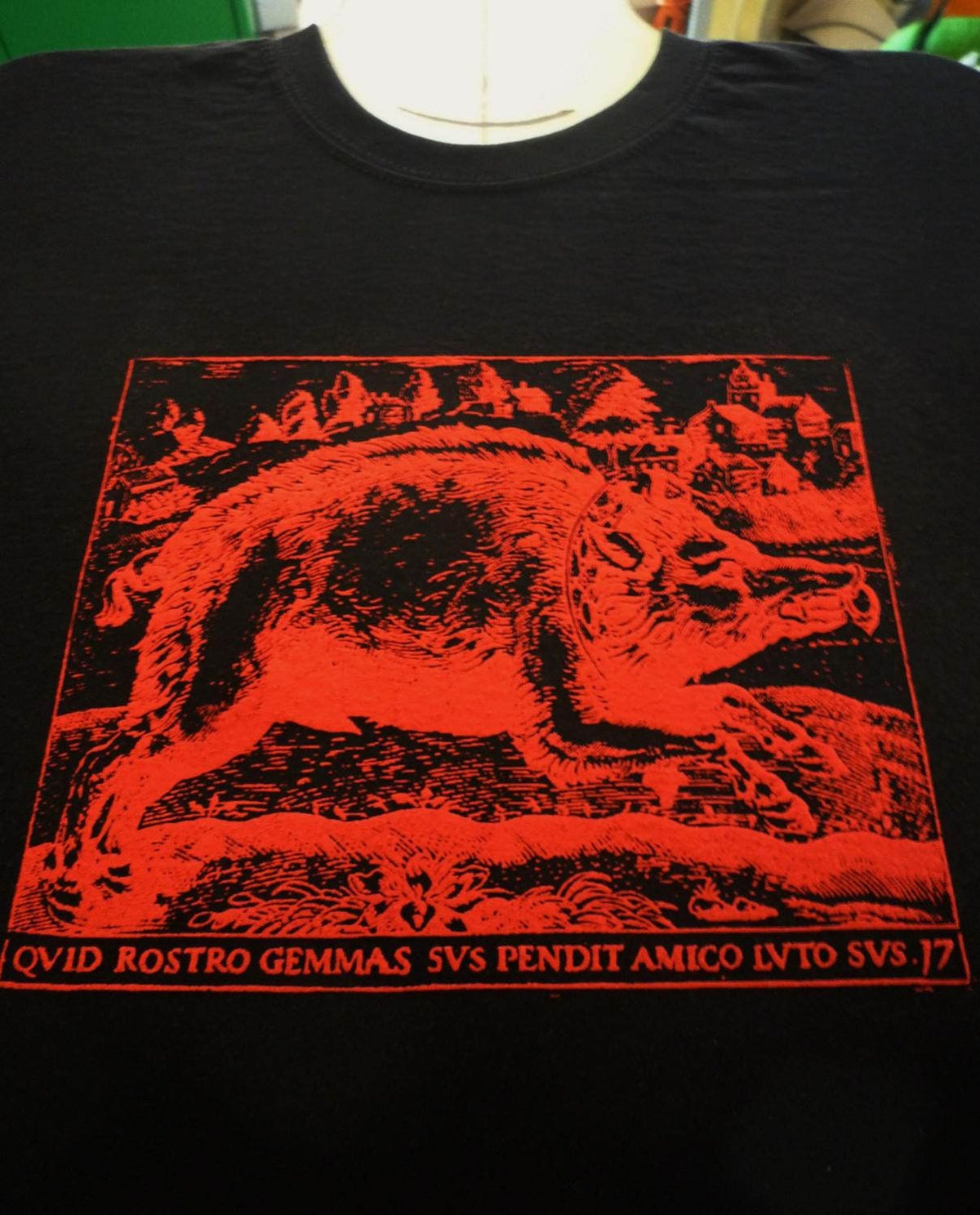 BOAR WILD PIG special puff ink medieval unisex t shirt Graphic Tee – Fan Favorite · Perfect For Daily Wear
