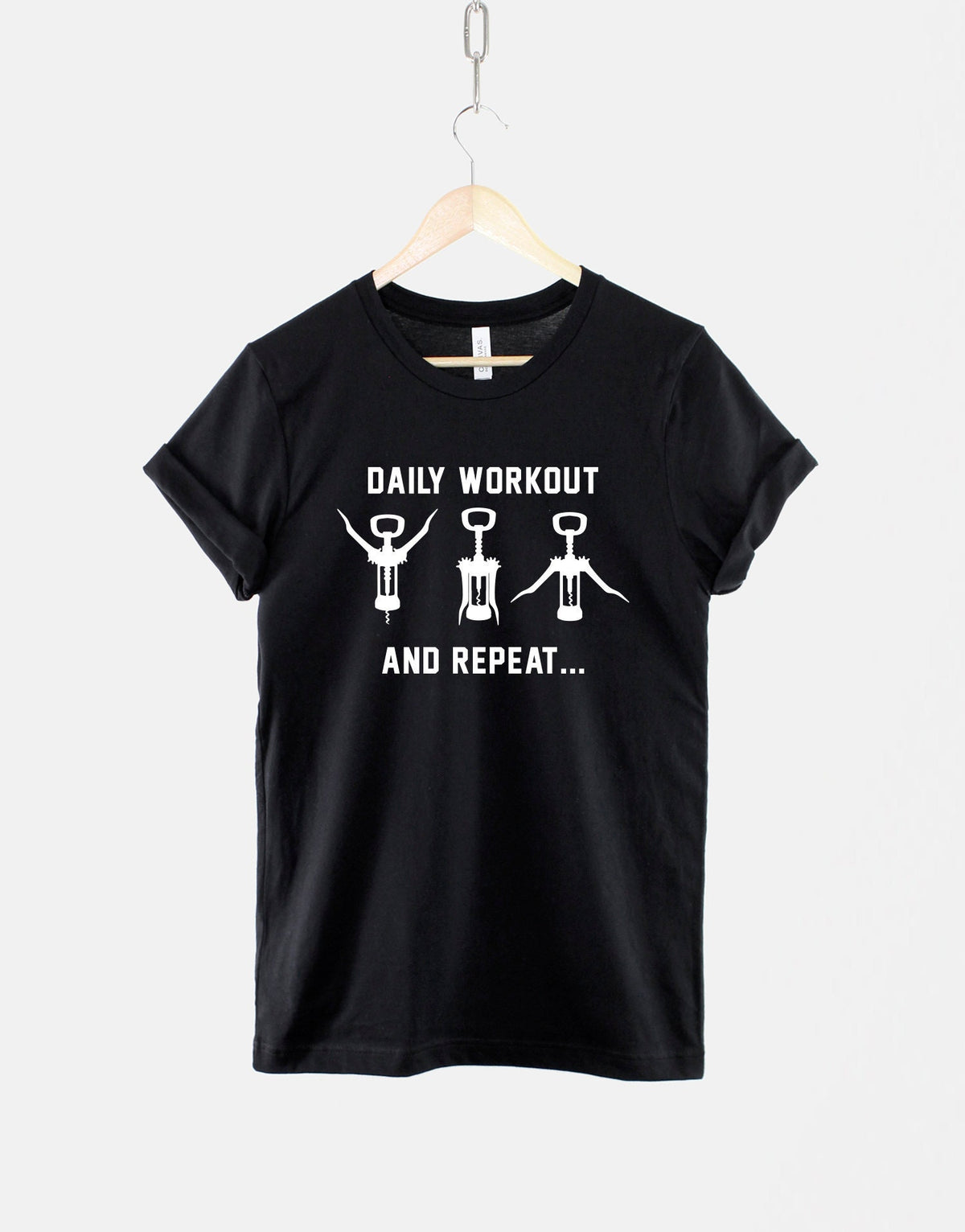 Daily Workout Wine Tshirt Wineo Tshirt Alcoholic Friend Shirt Workout T Shirt Graphic Tee – Cozy Vibes · High-Quality Print