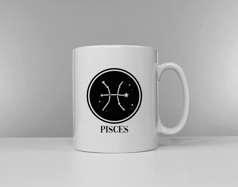 Zodiac Horoscope Pisces Mug Birthday Astrology February 19th March 20th Graphic Tee – Cozy Vibes · Great Gift For Fans